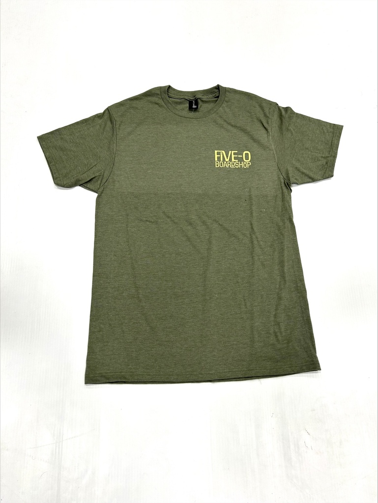 T-Shirt 5-0 Max - Olive heather