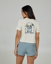 SALTY CREW OCEAN SPRAY CROP WOMEN - OFF WHITE