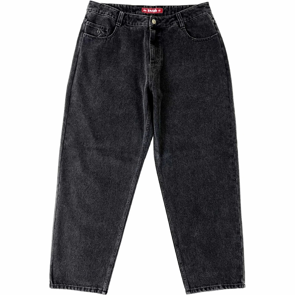 PANTALON LOVIAH 1990 BAGGY DENIM - BLACK DENIM
