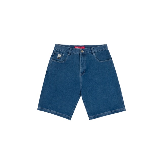 LOVIAH JHORTS DENIM SHORTS - INDIGO MEDIUM WASH