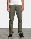 PANTALON RVCA WEEKEND STRETCH STRAIGHT FIT - OLIVE