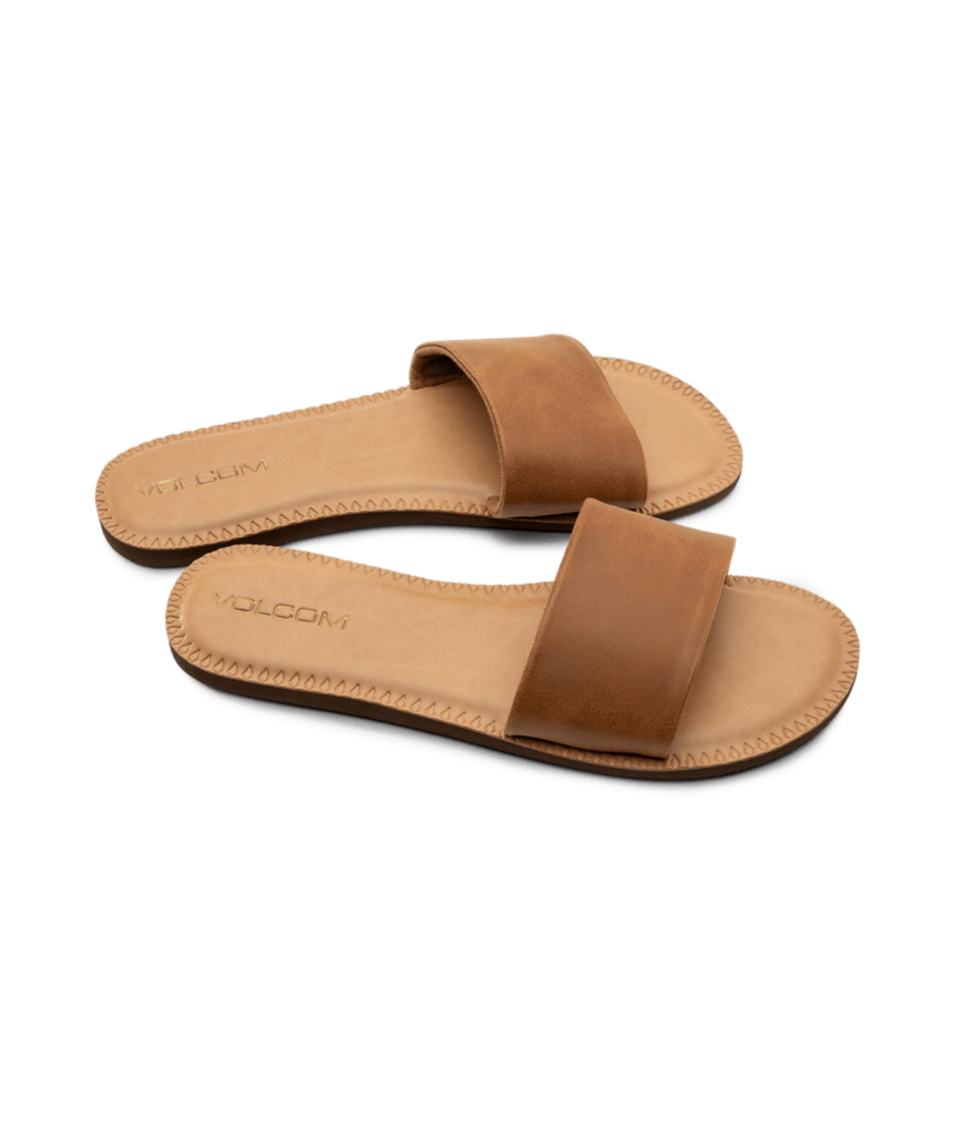 SANDALE VOLCOM SIMPLE SLIDE - TAN