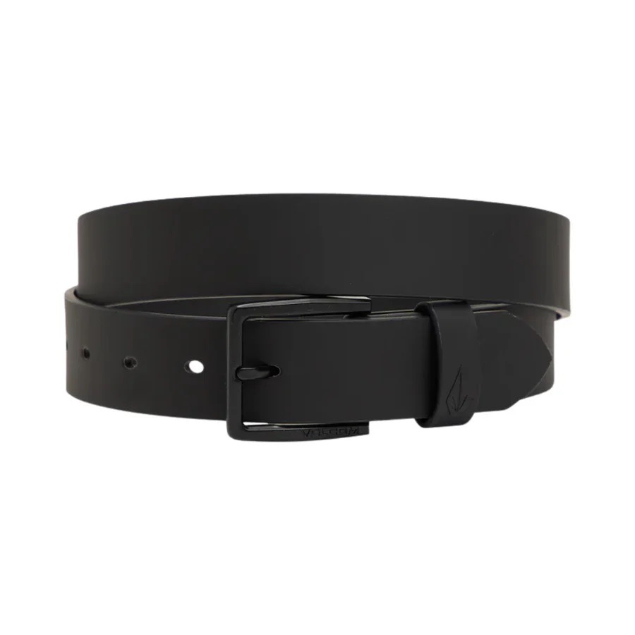 CEINTURE VOLCOM FLAT BAR PU - NOIR 