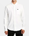 CHEMISE RVCA THAT'LL DO STRETCH LONG SLEEVE SHIRT - BLANC