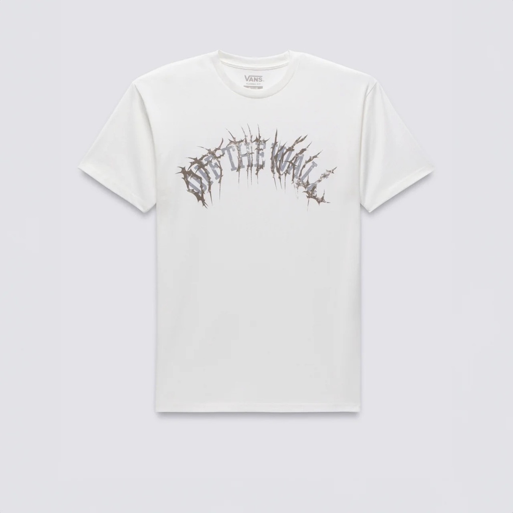 VANS METAL ARCH SS TEE - MARSHMALLOW