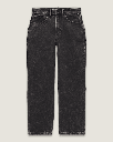 PANTALON VANS JUNIOR CHECK-5 BAGGY DENIM - STONEWASH BLACK
