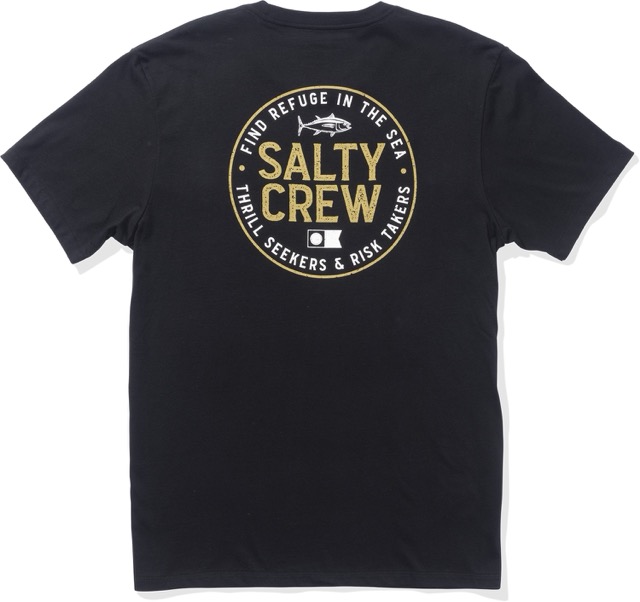 SALTY CREW LEGENDARY SHORT SLEEVE TEE - BLACK