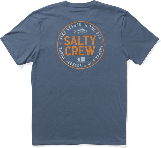SALTY CREW LEGENDARY SHORT SLEEVE TEE - SLATE