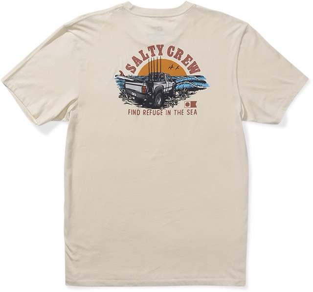 SALTY CREW LIFTED SHORT SLEEVE TEE - BONE