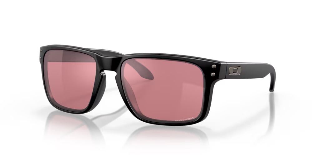 OAKLEY HOLBROOK SUNGLASS- MATTE BLACK W/ PRIZM DARK GOLF