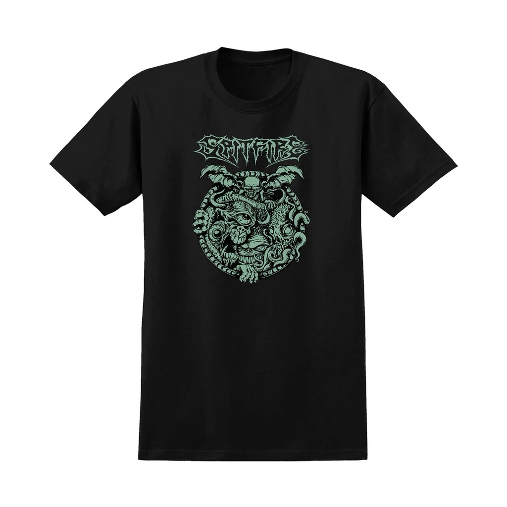 SPITFIRE DEMON GATE GLOW PREMIUM TEE - BLACK