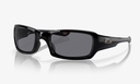 LUNETTE OAKLEY FIVES SQUARED - POLISHED BLACK W/ BLACK IRIDIUM POLARIZED