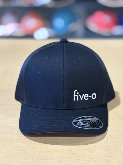 5-0 Caps Micro 110 Flexfit Mesh-Back - Black
