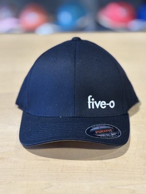 5-0 Cap Micro Flexfit - Black/white