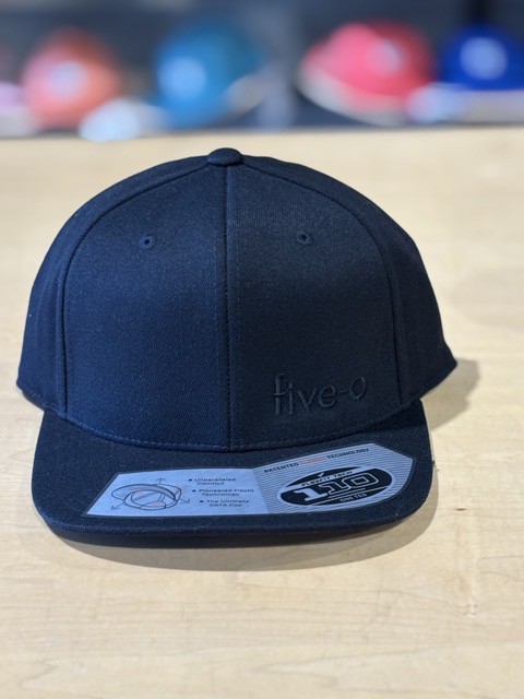5-0 Micro 110 Snapback - Black/Black