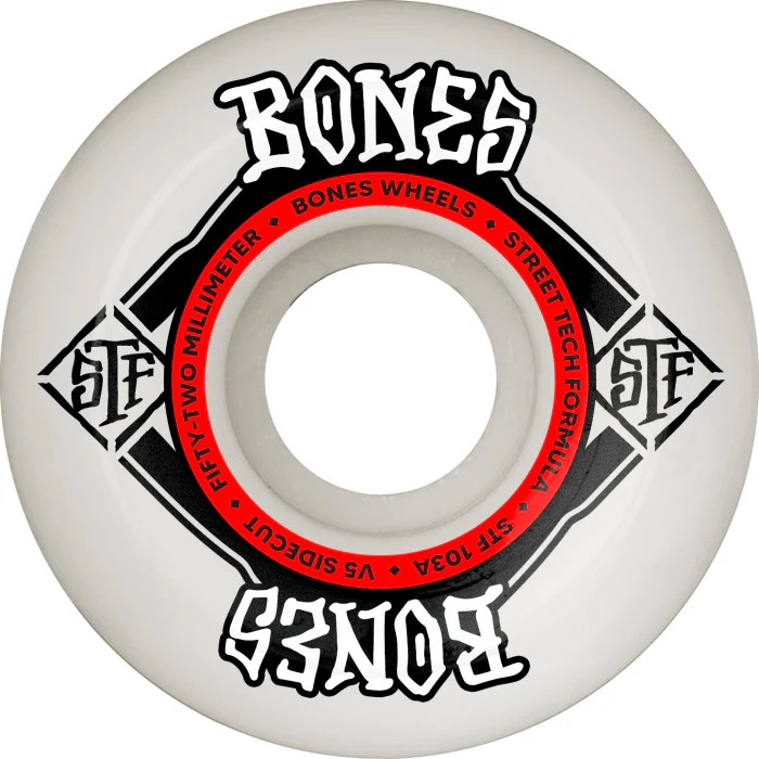 BONES WHEELS - STF SIDECUTS V5 103A (52)