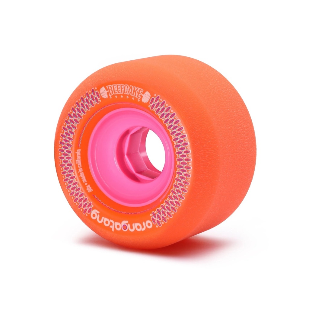 ORANGATANG WHEELS BEEFCAKE ORANGE 80A 73mm