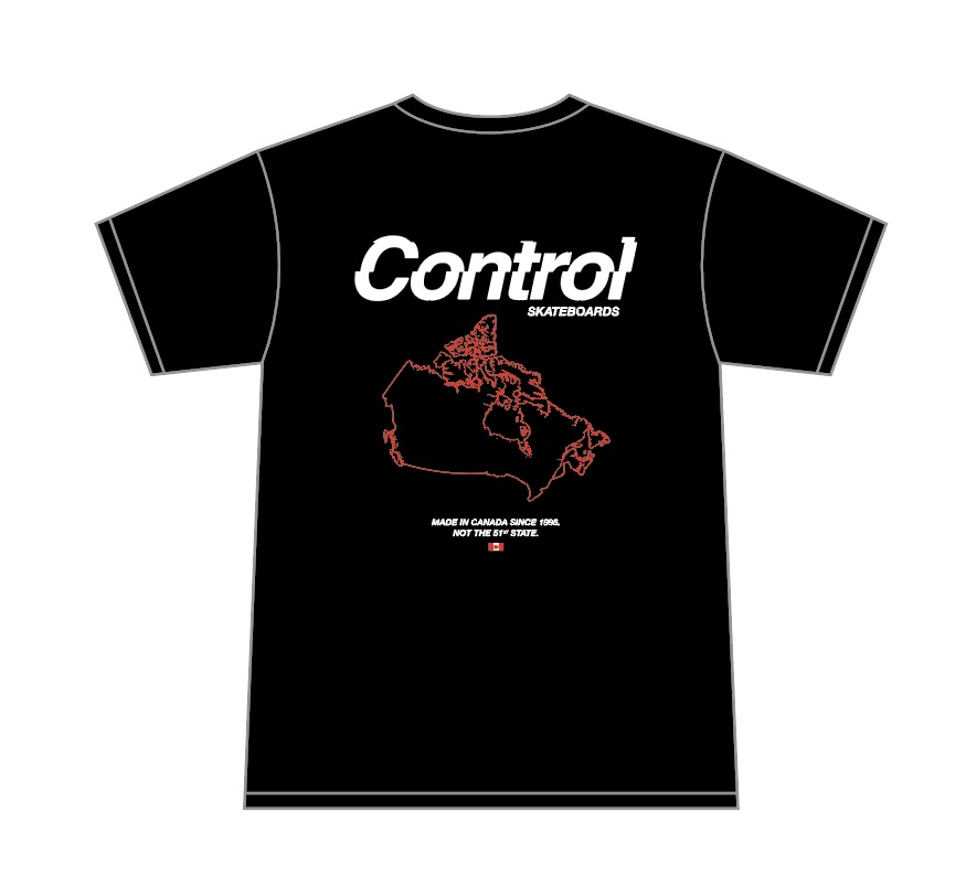 T-shirt Control No need for 51 - Black