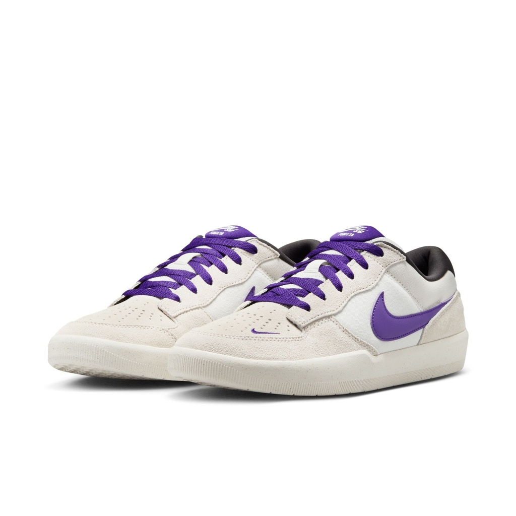 SOULIER NIKE SB FORCE 58 - PHANTOM/COURT PURPLE-SUMMIT WHITE