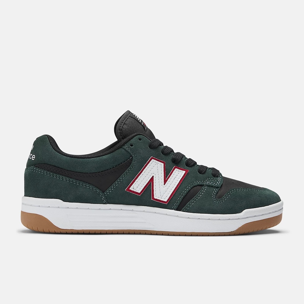 SOULIER NEW BALANCE NUMERIC 480 X JAMIE FOY - FOREST GREEN / BLACK