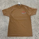 T-Shirt 5-0 Salmon - Brown sugar