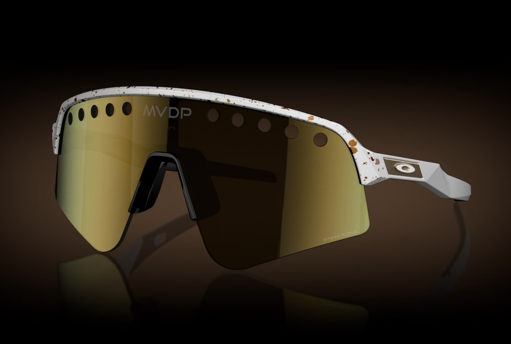 LUNETTE OAKLEY SUTRO LITE SWEEP - MVDP RED/GOLD SPLATTER W/ PRIZM 24K