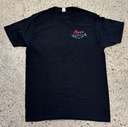 T-Shirt 5-0 Salmon -  Noir