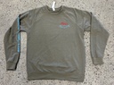 Coton Ouaté Crewneck 5-0 Salmon - Olive