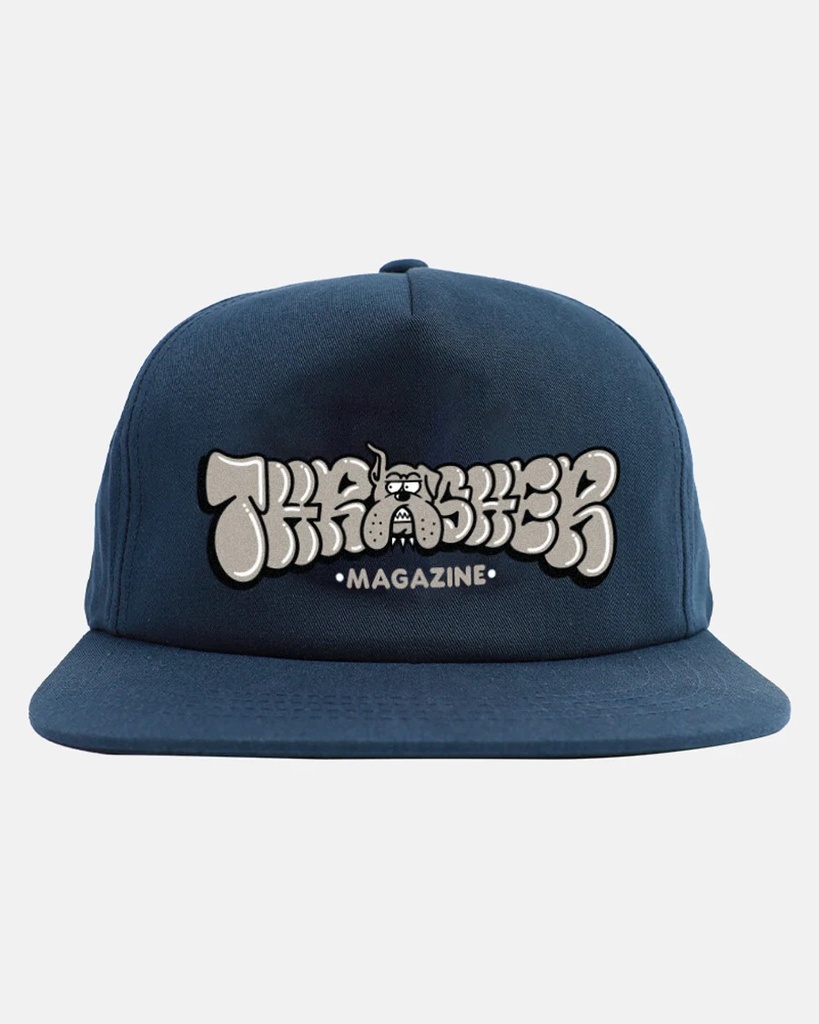 THRASHER BULLY SNAPBACK - NAVY