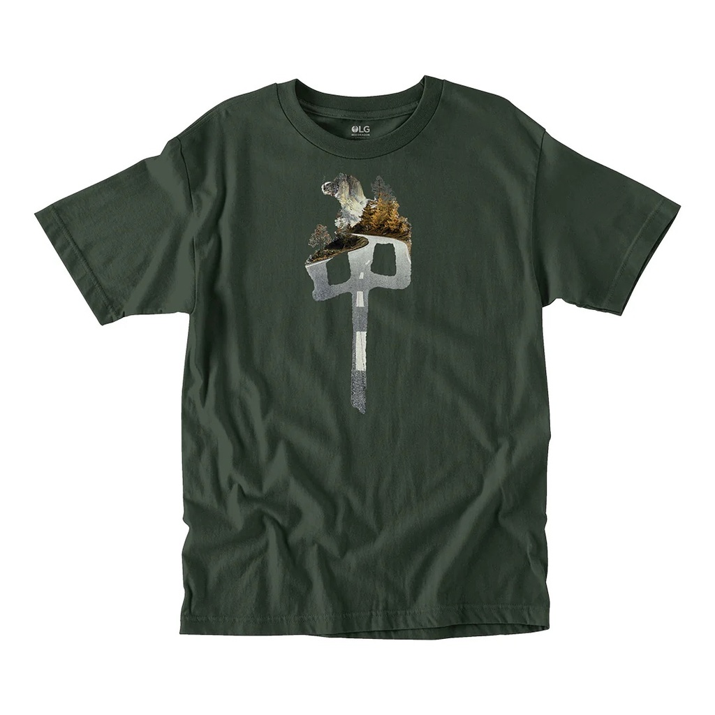 RDS T-SHIRT DOUBLE EXPOSURE - GREEN