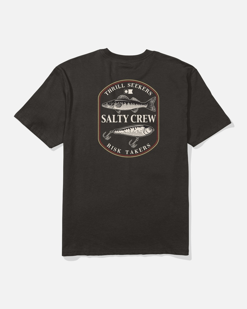 SALTY CREW BAITED CLASSIC TEE - BLACK