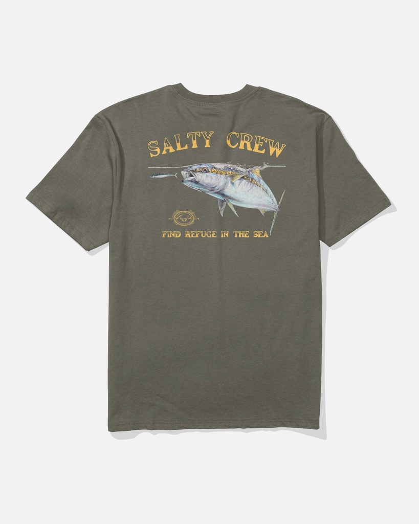 SALTY CREW SURFACE CLASSIC TEE - DUSTY OLIVE