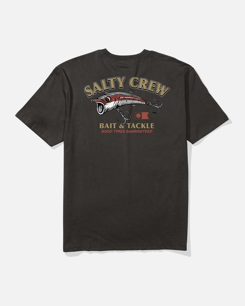 SALTY CREW SNAG IT CLASSIC TEE - BLACK