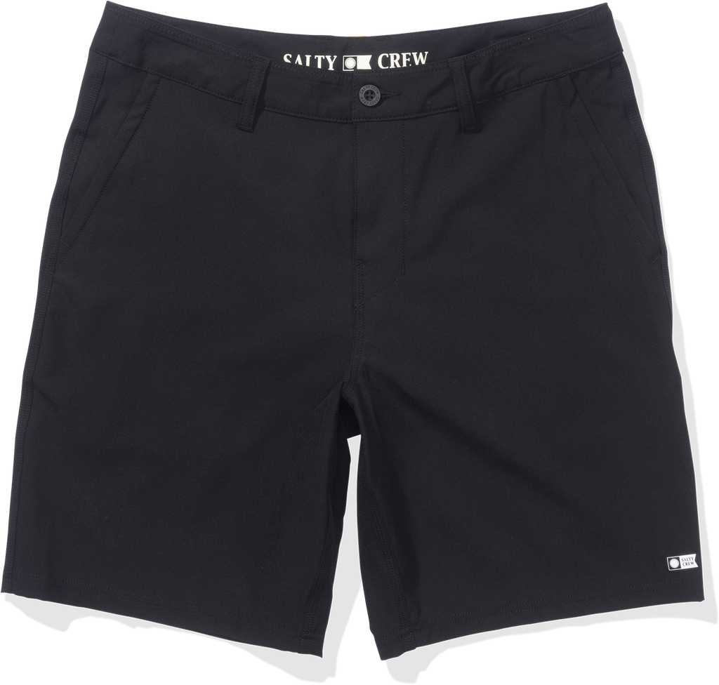 SALTY CREW LOWTIDE 20 HYBRID BOARDSHORT - BLACK