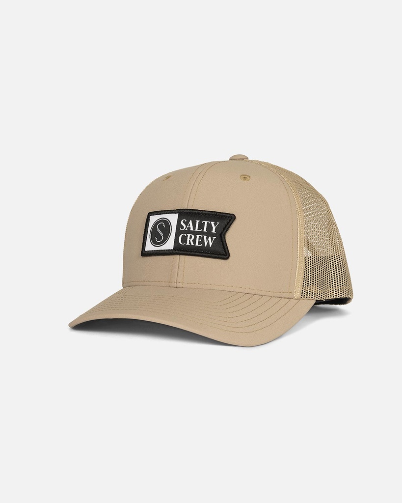 CASQUETTE SALTY CREW PINNACLE 2 RETRO - KHAKI