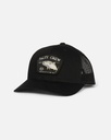 CASQUETTE SALTY CREW SURFACE RETRO TRUCKER - NOIR