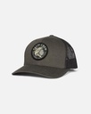 CASQUETTE SALTY CREW REEL FLY RETRO TRUCKER - DARK HEATHER GREY