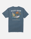 SALTY CREW DOWN TIME SS TEE - SLATE