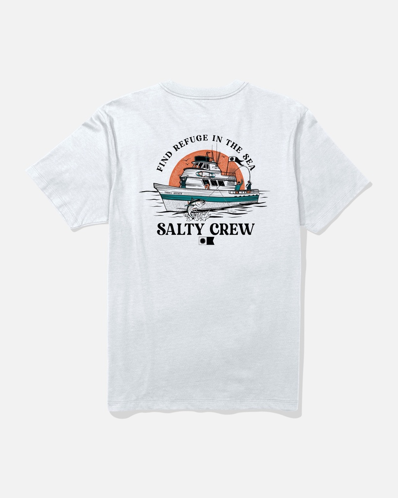 SALTY CREW OUTSIDE SS TEE - DUSTY OLIVE