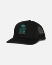 CASQUETTE SALTY CREW RESORT TRUCKER - NOIR
