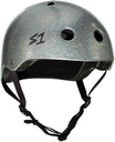 S1 LIFER CERTIFIED HELMET - SILVER GLOSS GLITTER