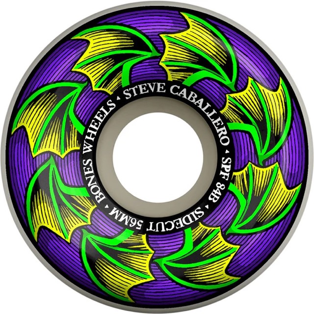 BONES SPF WHEELS - CAB BAT WINGS SIDECUT 84B 56mm