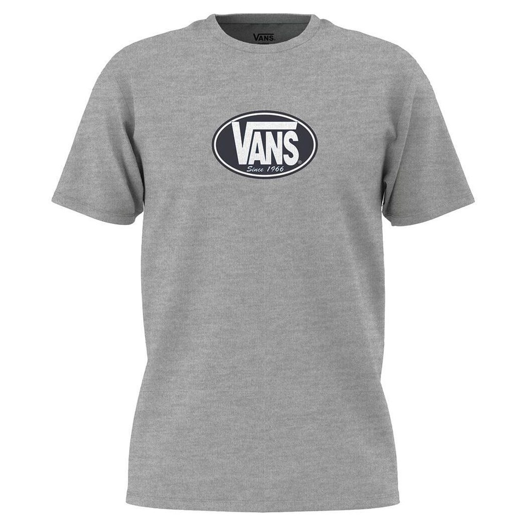 VANS ORIGINAL STANDARDS OVAL SHORT SLEEVE TEE - CEMENT HEATHER