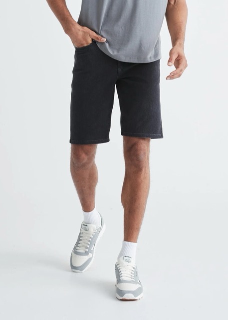 SHORT DUER PERFORMANCE DENIM - VOLCANIC