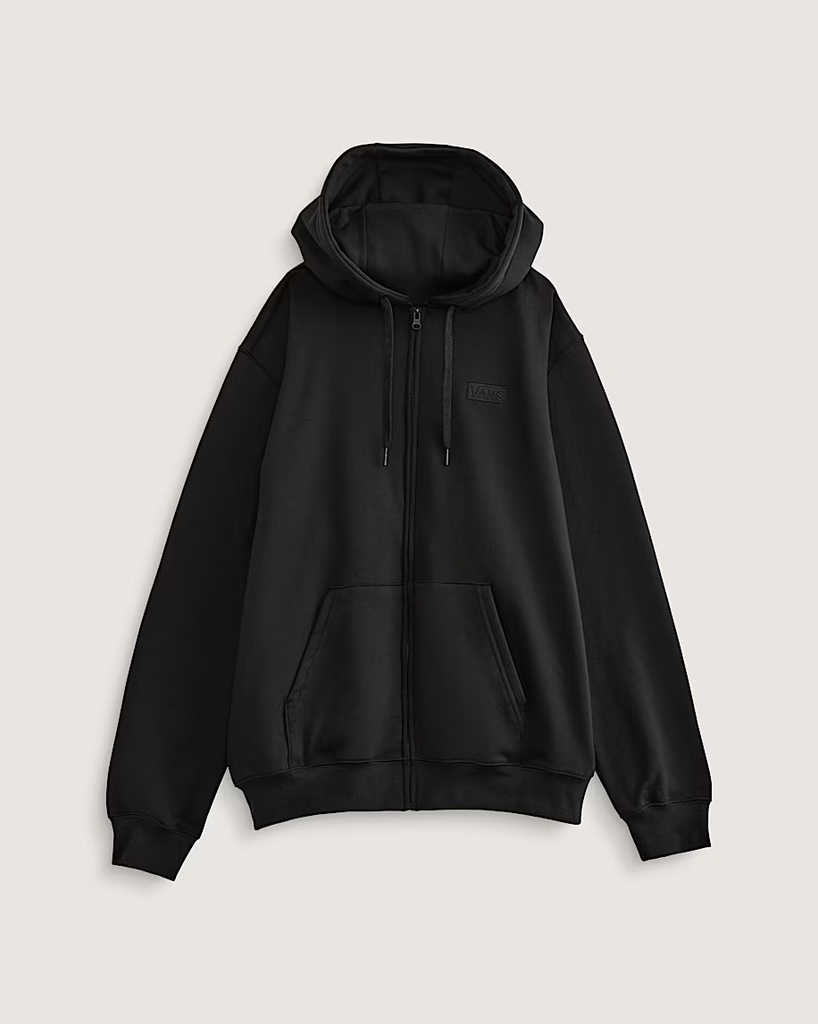 COTON OUATÉ VANS CORE BASIC FULL ZIP - NOIR