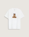 VANS WAFFLES THE DOG SHORT SLEEVE TEE - WHITE