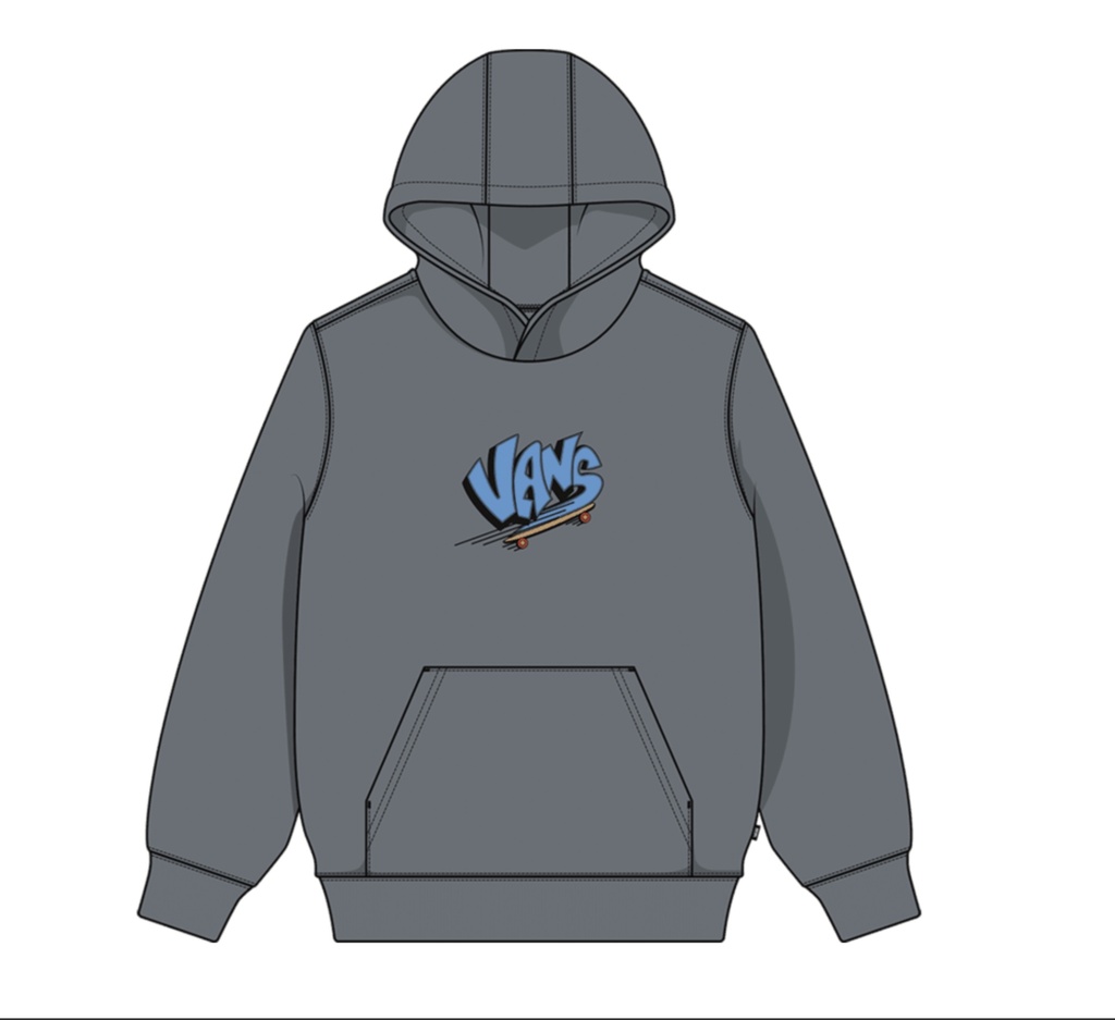 VANS TODDLER SK8 PULLOVER HOODIE - STORMY WEATHER