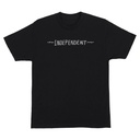INDEPENDENT T-SHIRT BRATRUD NOTEBOOK - BLACK