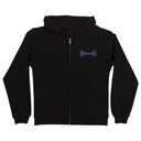 INDY YOUTH ZIP SACRIFICAL SPAN - BLACK