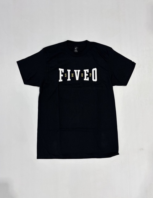 T-Shirt 5-0 Varsity - Noir 